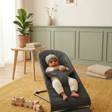 BabyBjörn wipstoel Bliss Classic Quilt - Antraciet