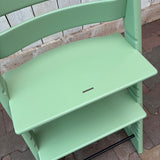 Stokke kinderstoel Tripp Trapp - refurbished (salie groen)