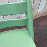 Stokke kinderstoel Tripp Trapp - refurbished (salie groen)