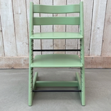 Stokke kinderstoel Tripp Trapp - refurbished (salie groen)